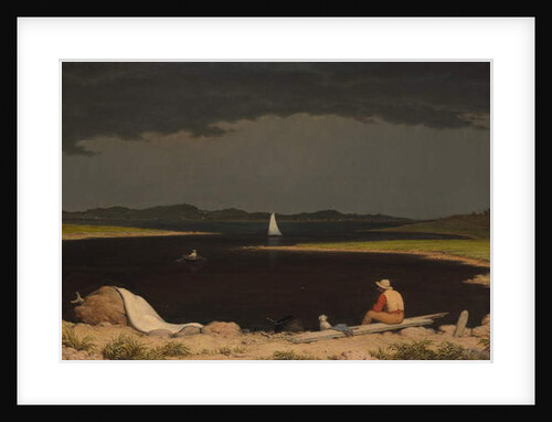 Approaching Thunder Storm, 1859 by Martin Johnson Heade