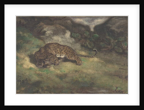 Leopard and Serpent, 1810–75 by Antoine Louis Barye