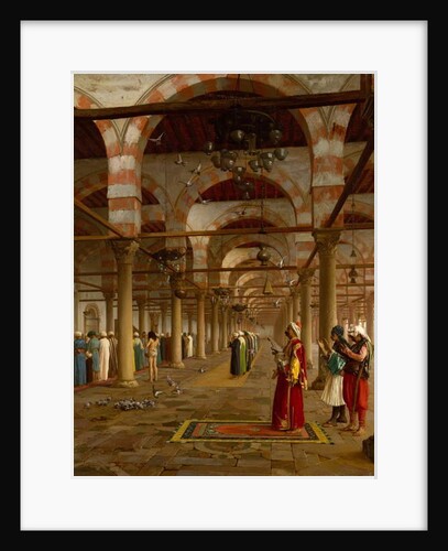 Prayer in the Mosque, 1871 by Jean Leon Gerome