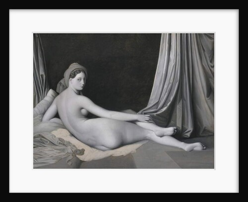 Odalisque in Grisaille, c.1824–34 by Jean Auguste Dominique Ingres