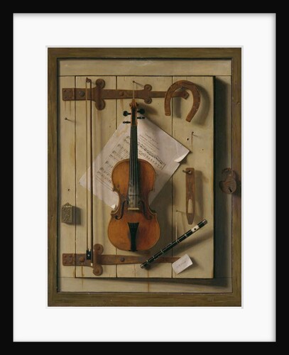 Still Life, Violin and Music, 1888 by William Michael Harnett