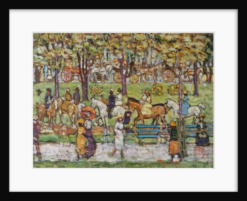 Central Park, c.1914-15 by Maurice Brazil Prendergast