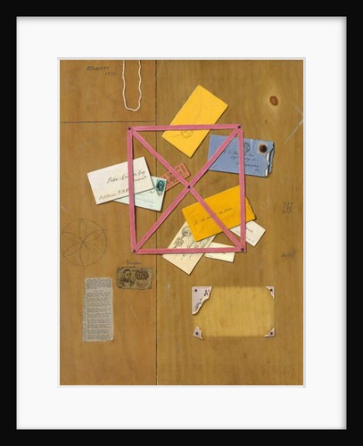 The Artist's Letter Rack, 1879 by William Michael Harnett