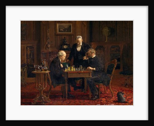 The Chess Players, 1876 by Thomas Cowperthwait Eakins