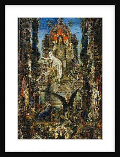 Jupiter and Semele, 1894-95 by Gustave Moreau