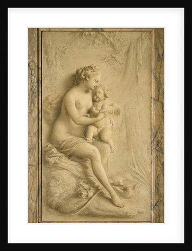 Venus and Cupid by Piat-Joseph Sauvage