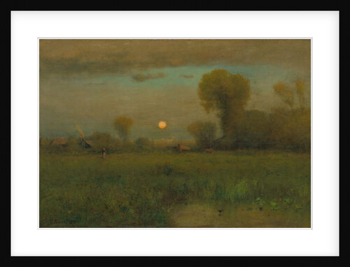 Harvest Moon, 1891 by George Snr. Inness