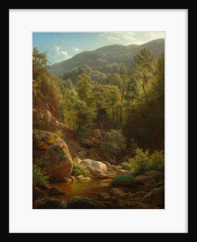 Scene in the Catskills, 1858 by Paul Weber