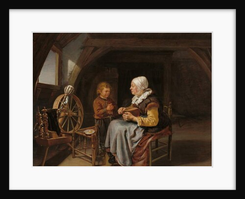 Saying Grace, c.1650-55 by Frans van Mieris