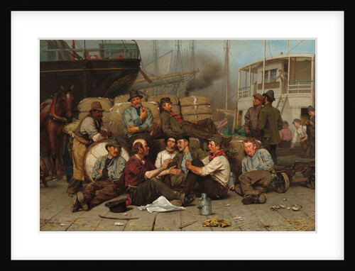 The Longshoremen's Noon, 1879 by John George Brown