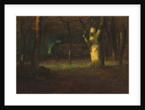 Sunset in the Woods, 1891 by George Snr. Inness
