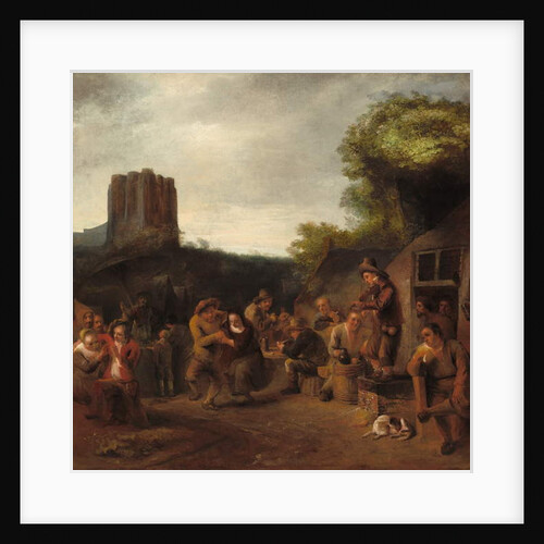 Conviviality Near the Inn, c.1650 by Constantin Daniel van Renesse