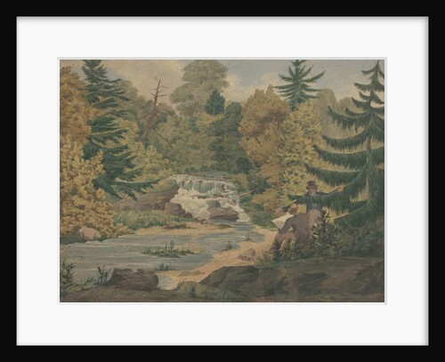 View of the Second Falls on the Sawkill River, c.1840 by John Rubens Smith