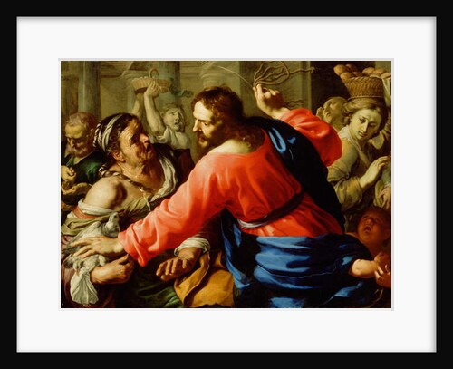 Christ Cleansing the Temple, c.1655 by Bernardino Mei