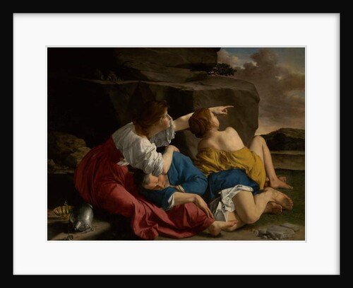 Lot and His Daughters, c.1622 by Orazio Gentileschi