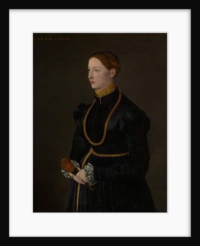 Portrait of Barbara Kressin, 1544 by School Netherlandish