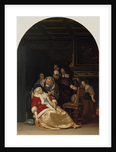 The Doctor's Visit, 1667 by Frans van Mieris
