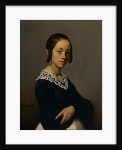 Portrait of Louise-Antoinette Feuardent, 1841 by Jean-Francois Millet