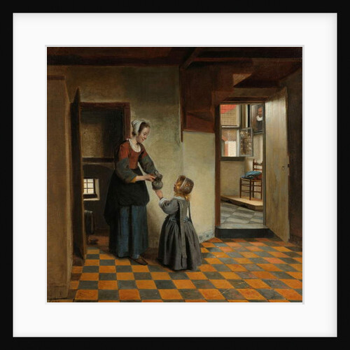 Woman with a Child in a Pantry, c.1656-60 by Pieter de Hooch