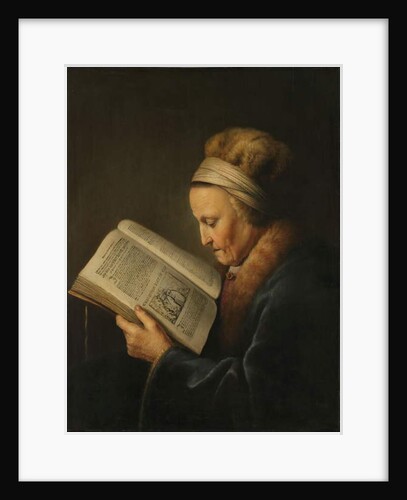 Old Woman Reading, c.1631-2 by Gerrit or Gerard Dou