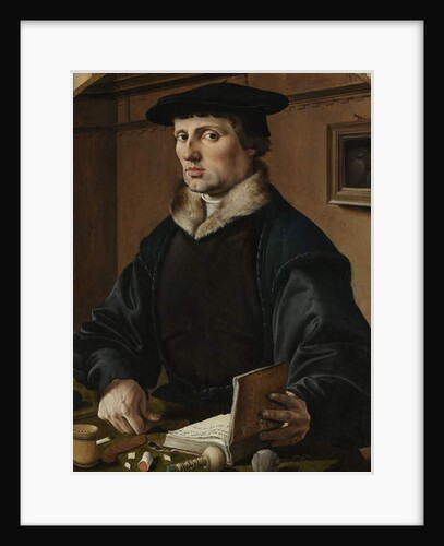 Portrait of a man, possibly Pieter Gerritsz Bicker, 1529 by Maerten van Heemskerck