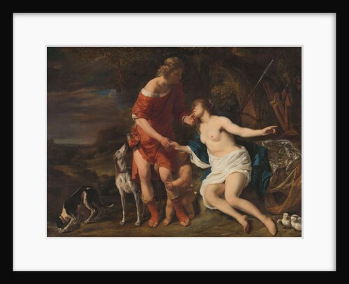 Venus and Adonis, 1657-60 by Ferdinand Bol