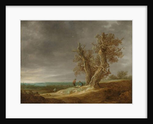 Landscape with Two Oaks, 1641 by Jan Josephsz van Goyen