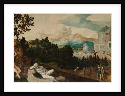 Landscape with Bathsheba, c. 1540-45 by Jan van Scorel