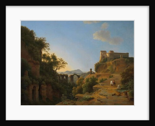 The Gulf of Naples with the Island of Ischia in the Distance, 1818 by Joseph August Knip