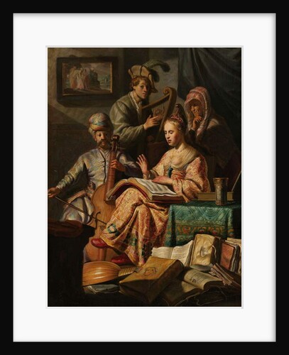 Musical Company, 1626 by Rembrandt Harmensz. van Rijn