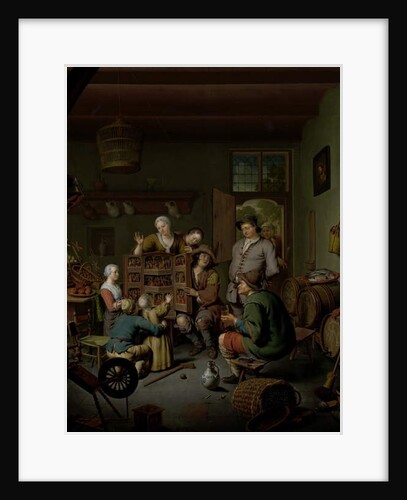 The Raree-show, 1718 by Willem van Mieris