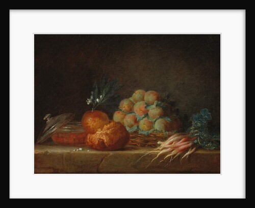 Still Life with Brioche, Fruit and Vegetables, 1775 by Anne Vallayer-Coster