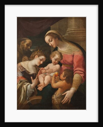 The Mystic Marriage of St Catherine, c.1600-30 by Lodovico Carracci