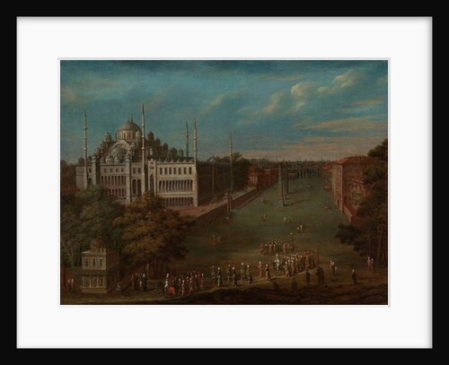 The Grand Vizier Crossing the Atmeydanı, 1720-37 by Jean Baptiste Vanmour
