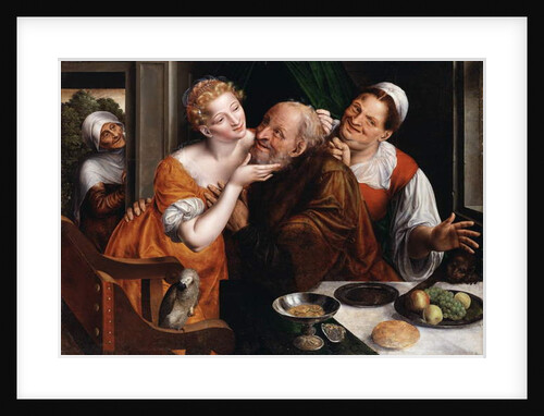 The Ill-matched Pair, 1566 by Jan Massys or Metsys