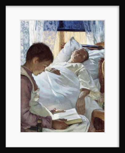 Reflection in Blue, 1887 by Eva Bonnier