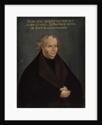 Portrait of Hans Luther, c.1700 by Lucas the Elder (after) Cranach