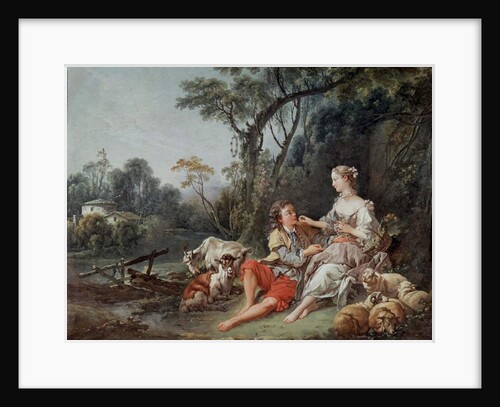 Pense-t-il aux raisins?, 1747 by Francois Boucher