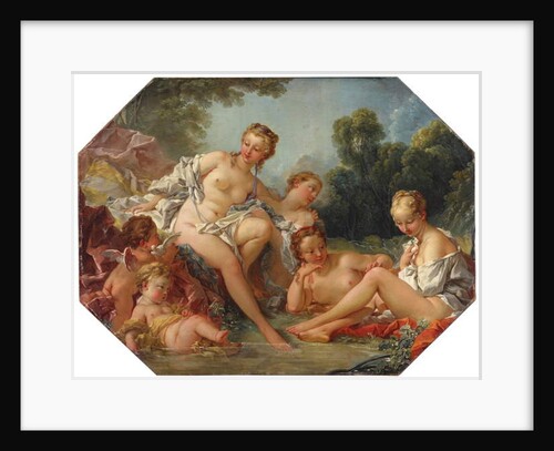 Venus in her Bath surrounded by Nymphs and Cupids, c.1740-50 by Francois Boucher