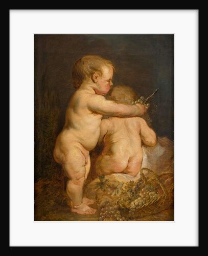 Two Naked children with Grapes, c.1630-40 by Anthony van Dyck