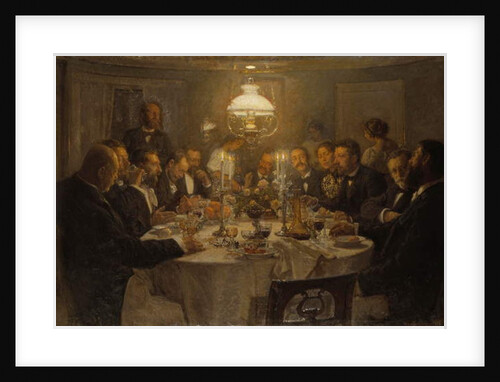 An Artist's Gathering, 1903 by Viggo Johansen
