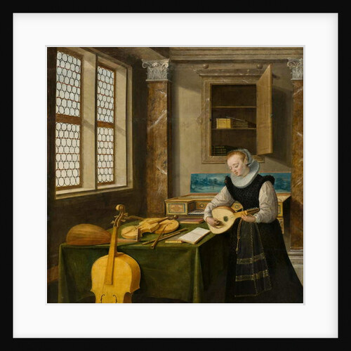 Lady Playing the Lute, c.1610 by Hendrik the Younger Steenwyck