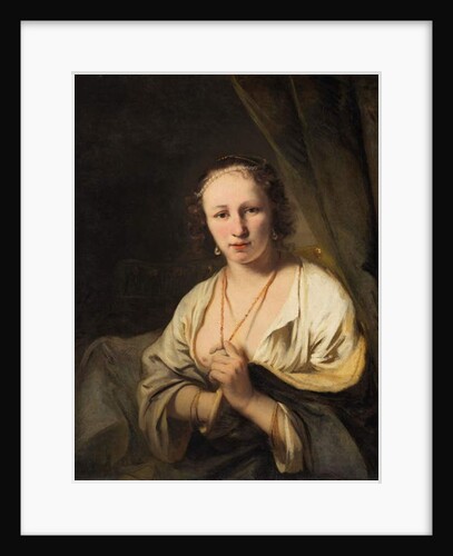 Woman with Pearls in her Hair, c.1653 by Ferdinand Bol