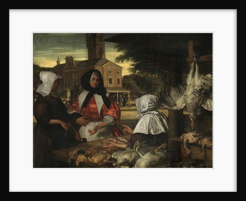 The Birdmarket, Amsterdam, c.1660-70 by Emanuel de Witte