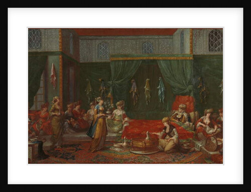 Lying-in Room of a Distinguished Turkish Woman, c.1720-37 by Jean Baptiste Vanmour