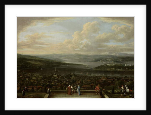 View of Istanbul from the Dutch Embassy at Pera, c.1720-37 by Jean Baptiste Vanmour