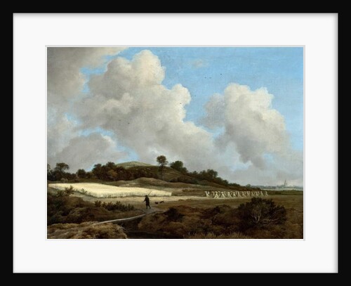 View of Grainfields with a Distant Town, c.1670 by Jacob Isaaksz. or Isaacksz. van Ruisdael