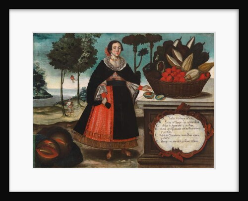 Indian Woman in Special Attire, c.1783 by Vicente Alban