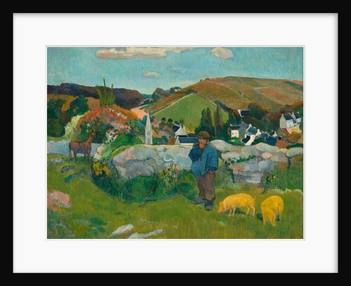 The Swineherd, 1888 by Paul Gauguin