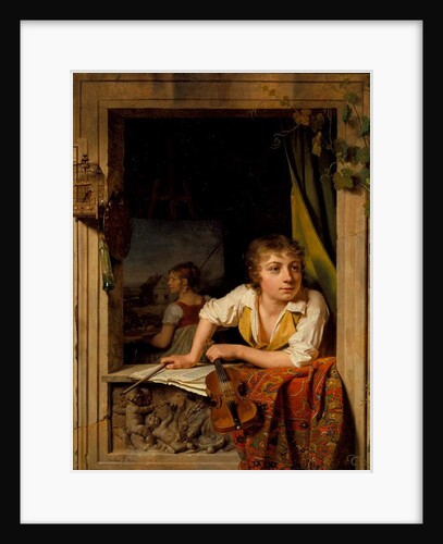 Painting and Music, 1800 by Martin Drolling